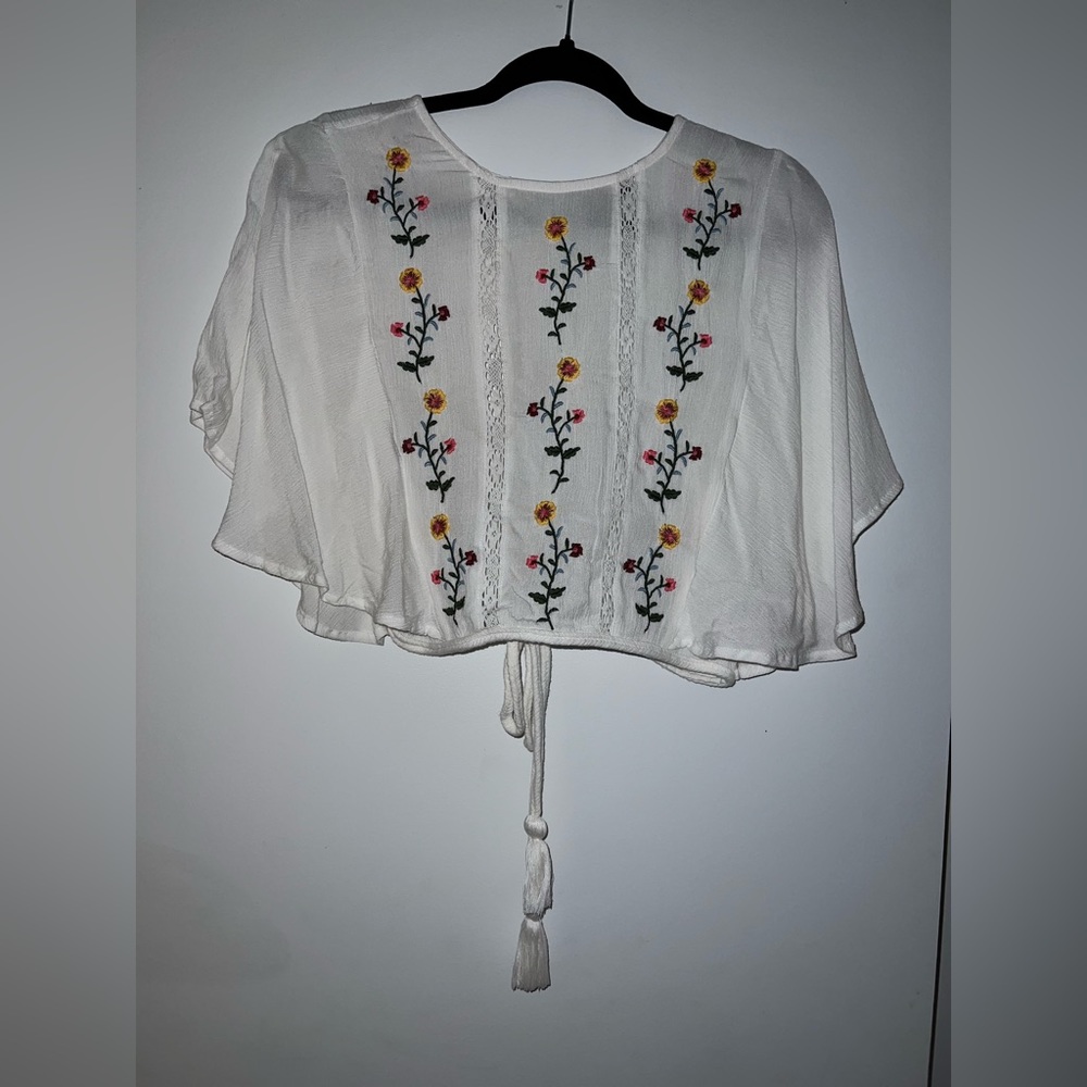 Floral crop top